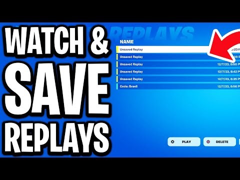 How to Watch & Save Replays in Fortnite 2026 (PS4/PS5/Xbox/PC) - Full Guide