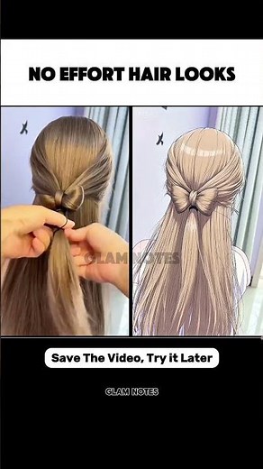Half Up Hair Bow Tutorial | Simple Beautiful Hairstyle for Long Hair 2026 ✨#HairBowTutorial #ootd