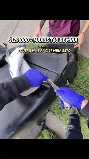 $129.000 vs $20.000 - Maxus T60 de MINERIA 😷 ¿Cuál pagarías tú? Cuero no es más fácil. Llegó de mina y le hicimos 5 PASOS, no 1. Limpieza de tapiz 3 en 1 a vapor: 1. Limpia y desmancha 2. Elimina mal olor 3. Sanitiza bacterias. Esto respiras a diario. 4 horas. De mina a familiar. GUARDA para COMPARAR. MÁNDASELO al del auto así. ¿20K o 129K? Te leo SI o NO 👇 #detailing #limpieza #santiagodechile🇨🇱