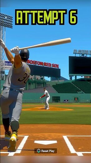 Paul Skenes vs Green Monster home run challenge #MLB #Baseball #PaulSkenes #mlbtheshow