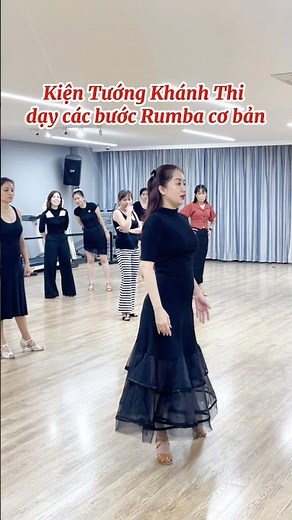 Grandmaster Khanh Thi guides the basic steps of Rumba 💃 #ktakingtheart #dancesport #rumba