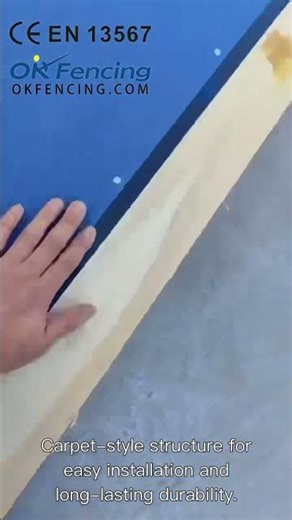 Roll-up Conductive Fencing Piste | Lightweight Metal Fabric Fencing Strip ship from factory