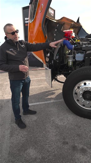 Go under the hood of our new 114SD #Plus_series and see how we've engineered our vocational trucks to be more powerful and increase productivity. #WorkSmart | Freightliner Trucks