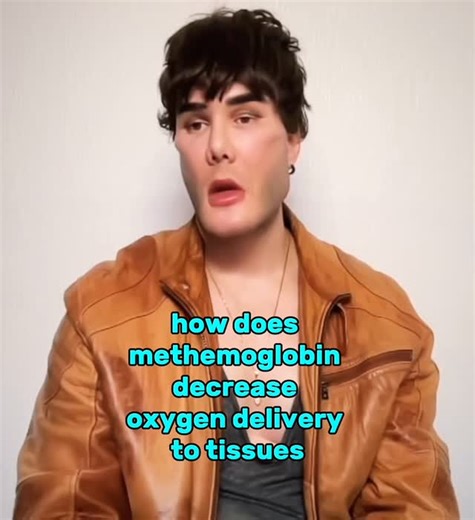 mehlmanmedical.com on Instagram: "“How does methemoglobin decrease oxygen delivery to tissues?” #mehlman_medical #mike_mehlman #usmle #usmlestep #usmleprep #usmlestep1 #usmlestep2 #usmlepreparation #usmlejourney #usmlemotivation #cbse #cbseboardexam #step1 #step2ck #step3 #medstudent #medstudentlife #medical #medicalschool"