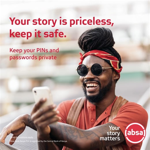 1.7K views · 19 reactions | This festive season, remember to keep your PIN and password private. Absa will never ask you to share your PIN, password, or card details. Stay safe, stay alert, and enjoy the holidays worry-free!  #WeSeeYourStory because #YourStoryMatters #ProtectYourStory | Absa Bank Kenya | Facebook