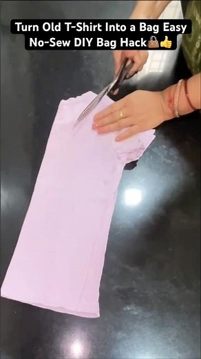 Don’t Throw Old T-Shirts! Make This Easy DIY Bag👍#trythisidea#waitforthetwist#diy