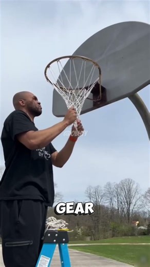 HE SAVED THE NEIGHBORHOOD COURT... 🏀 #storytelling
