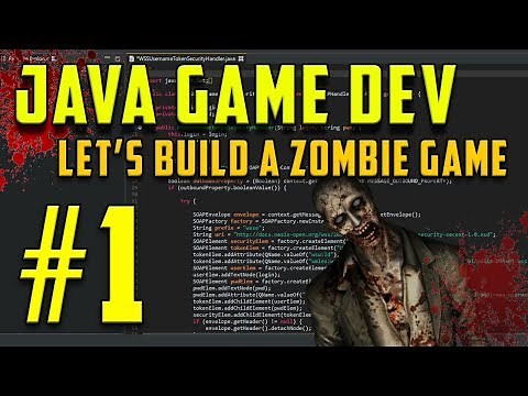 Java Programming: Let's Build a Zombie Game #1