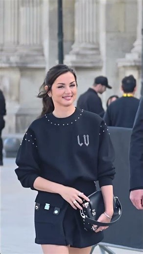Ana de Armas at the Louis Vuitton Fashion Show
