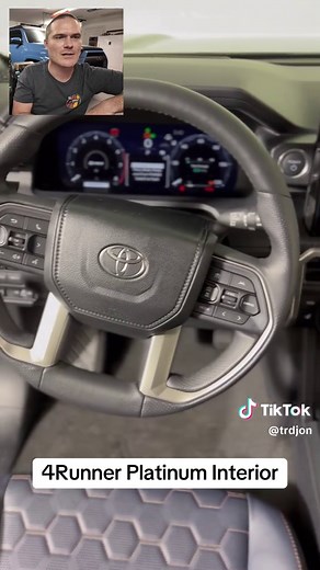 Explore the 2025 Toyota 4Runner Platinum Interior