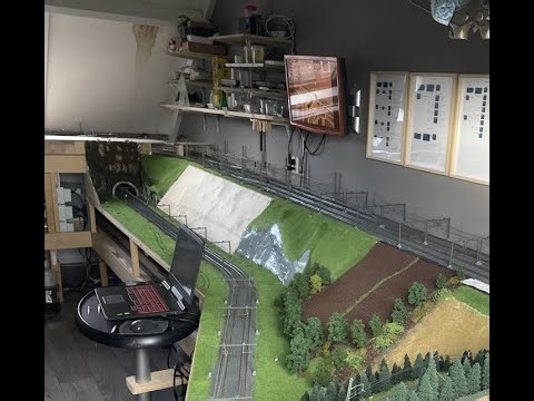 Mijn modelspoorbaan na 2 jaar bouwen