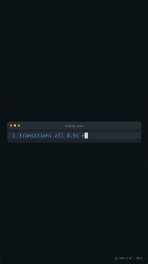 Learn CSS Transitions in 30s