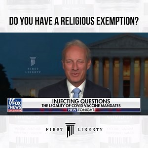 1.7K views · 69 reactions | This week, Kelly Shackelford was on Fox News @ Night with Shannon Bream explaining your rights regarding vaccine exemptions. Our legal team created a free protection kit with all the information you need. Go to https://bit.ly/2Wnc19R to download. | First Liberty Institute | Facebook