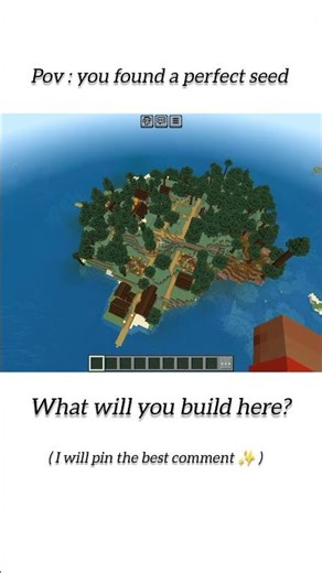 INSANE Minecraft Seed 🤯 #shorts