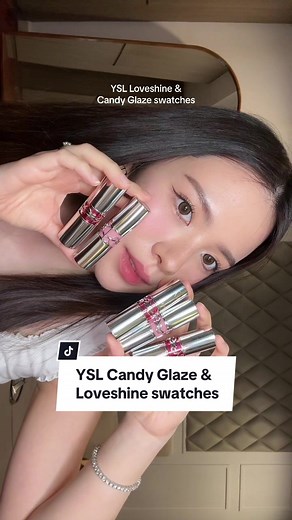 YSL Loveshine & Candy Glaze Collection Swatches