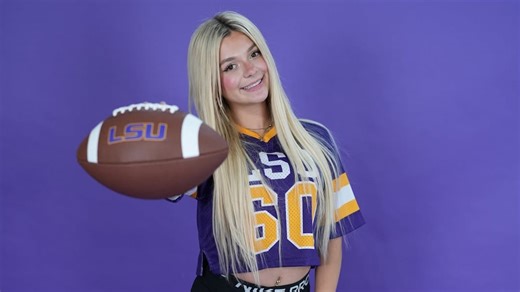 Abigail Lutz arrested at LSU game for flashing crowd: "Who's got my bail?"