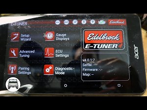 Edelbrock EFI Bluetooth FIX - Step by step