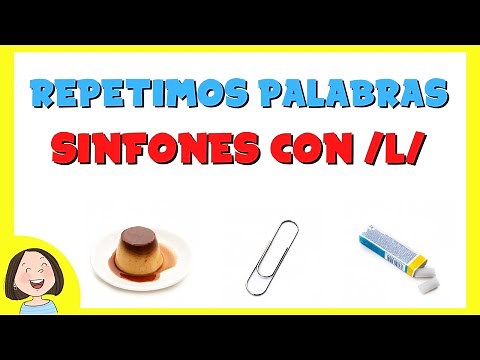 Repetimos palabras: sinfones con L | Juego de #memoria secuencial auditiva