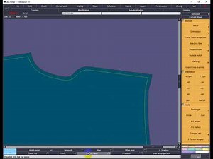 Lectra_092 EXPERT_Creation_ Front fly pattern making with link and auto grading