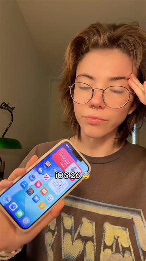 Kaitlynd McQueen on Instagram: "there are some great new features but the redesign is 🥴 imo #apple #ios26 #iphone #wwdc #ios #iphonedesign"