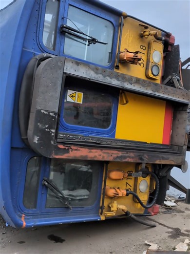 train graveyard in wales