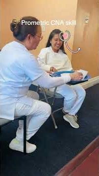 Prometric CNA clinical skills feeding a tesident#fypage #cnaskills #shorts #nursing #prometrictest