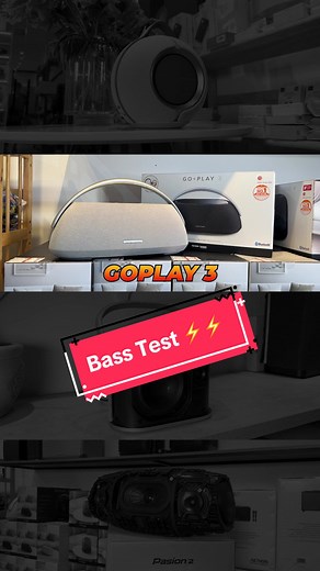 High-Quality Bass Test Comparison Between Devialet, Harman Kardon, B&O, and JBL