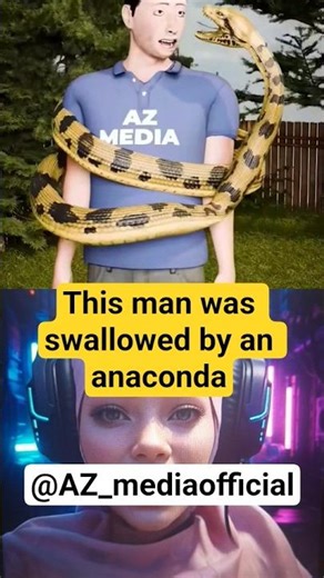 what would happened if an anaconda swallows you ? @AZ_mediaofficial #adiaava