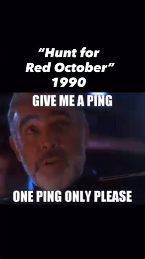 “One Ping Only”… from Hunt for Red October 1990 with Sean Connery #golf #pinggolf #movies