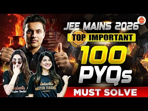 JEE Mains 2026 Best PYQs | Most Important JEE Mains Questions | V JEE English