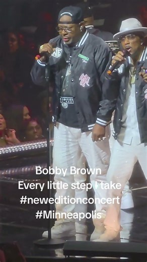 New Edition concert #bobbybrown #concert #fypシ゚viral #trending #newedition