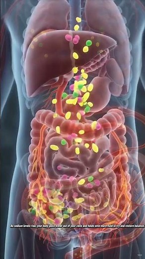 What Happens Inside Your Body When You Eat Too Much Salt? (3D Human Anatomy Explained)