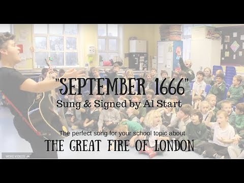 Great Fire of London song | September 1666 | by Al Start | ideal for school topic