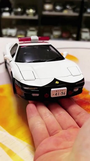 Small White JDM Toy Car Unveiled with Functional Features
