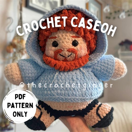 Crochet Caseoh || Digital Crochet Pattern - Etsy