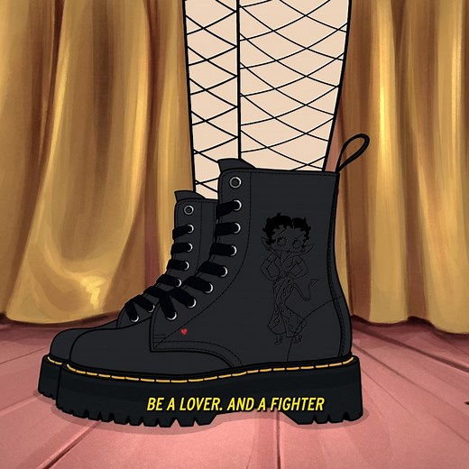 37K views · 1.6K reactions | DM'S X BETTY BOOP | Breaking down stereotypes since 1930. A cultural icon and one of the original figures of authentic self-expression, Betty Boop has been taking on gender norms and challenging traditional femininity for over 90 years. Our new collaboration lands soon. Discover more: https://bit.ly/3NauStc | Dr. Martens | Facebook