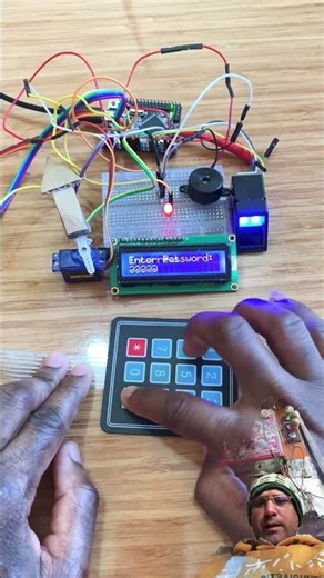 #arduinoproject #Fingerprint password lock