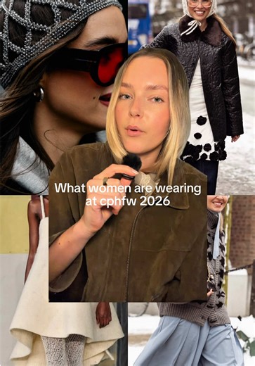 What women are wearing at Copenhagen fashion week 2026🌟 #cphfw26 #cphfw #whatwomenarewearing #copenhagenstyle #copenhagenstyle