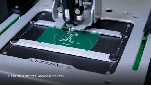 A new era of electronics prototyping is being ushered in thanks to the rise of rapid prototyping solutions like Voltera's V-One platform. In this article, we discuss this versatile piece of hardware which is not only unlocking faster turnaround times for prototypes but is also making electronics development far more accessible than it has ever been. Learn more: https://wevlv.co/3TeSOSH #printedelectronics #flexibleelectronics #voltera #electronics #engineering #technology #prototypes | Wevolver.