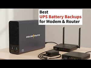 Top 3 Best UPS Battery Backups for Modem and Router