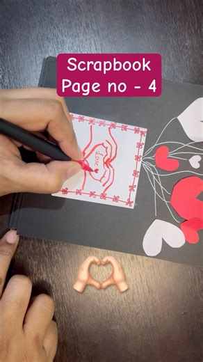 Scrapbook tutorial for beginner part 4 | easy scrapbook making #handmadegift #scrapbookmaking