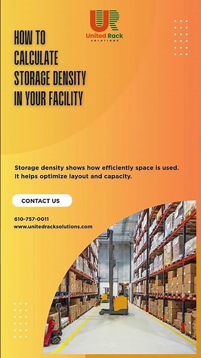 How to Calculate Warehouse Storage Density for Higher Capacity & ROI #palletracking #palletstorage