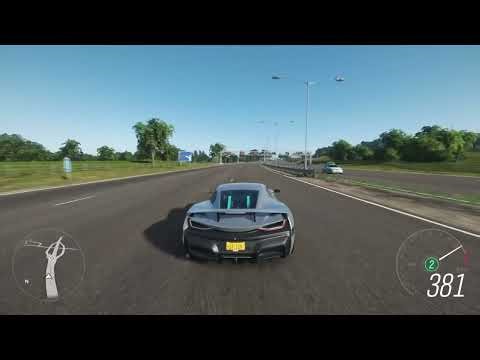 Rimac Concept Two Top Speed Forza Horizon Gameplay