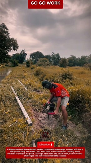 Gas Powered Hole Digger Making Ground Drilling Fast And Easy