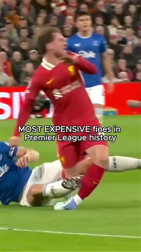 Most Expensive Fines In Premier League History💰 #football #footballtiktok