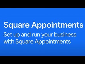 Set up and run your business Square Appointments