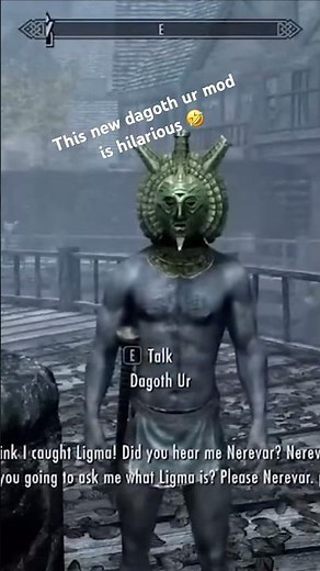 Dagoth ur mod is the best #skyrim #memes #games #dagothur