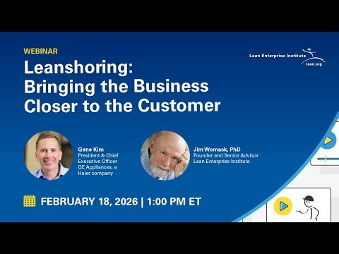Leanshoring: Bringing the Business Closer to the Customer