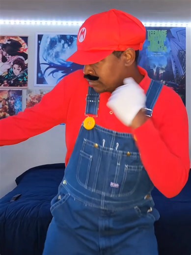 HAPPY MAR10 DAY! To celebrate, I'm doing a cosplay transition into my Super Mario cosplay from the Nintendo franchise. #mario #blackcosplayer #mar10day #supermario #supermariocosplay