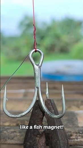 Tying a Treble Hook (Beginner's Guide) #diy #knot #fishing